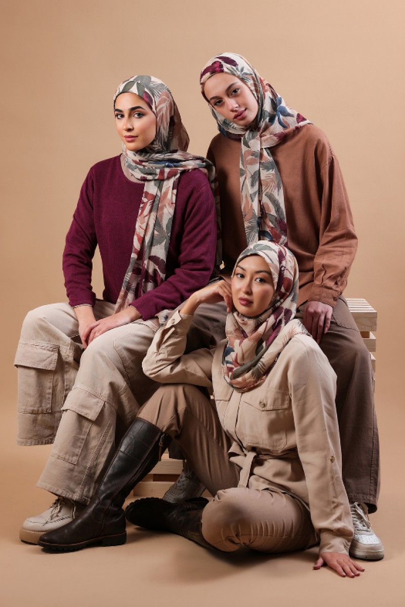 Odyssey - Printed Plus Crinkled Chiffon