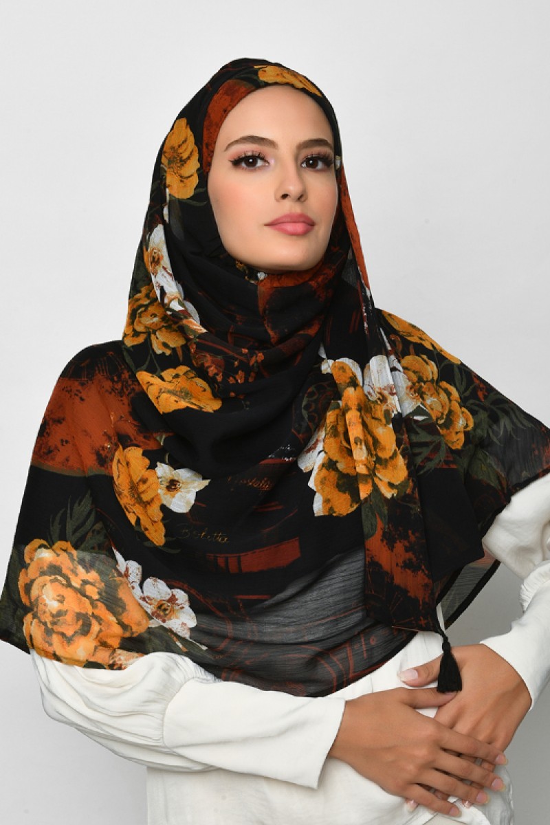 Once Upon A Time - Crinkled Chiffon - Face Mask