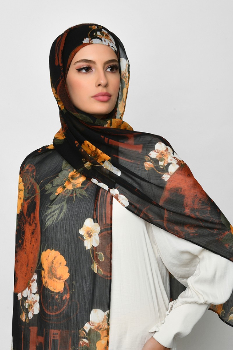 Once Upon A Time - Crinkled Chiffon - Face Mask