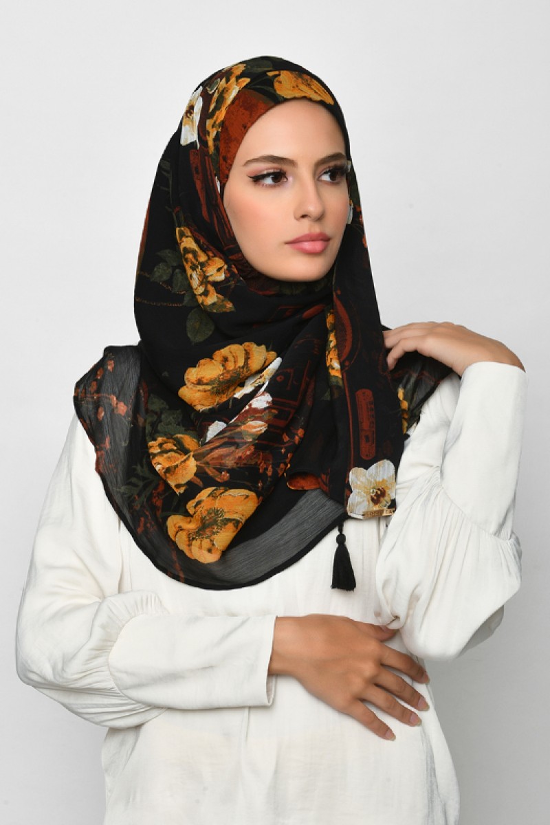 Once Upon A Time - Crinkled Chiffon - Face Mask