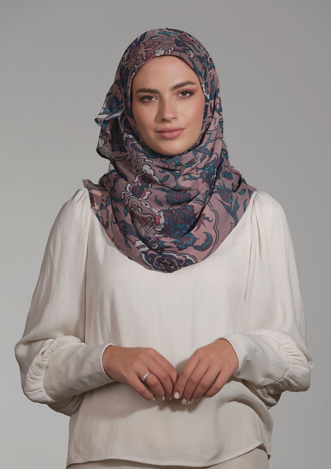 Ottoman Princess - Printed Crinkled Chiffon