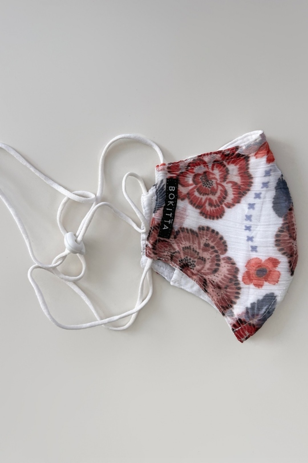 Passion Flowers - Printed Crinkled Chiffon
