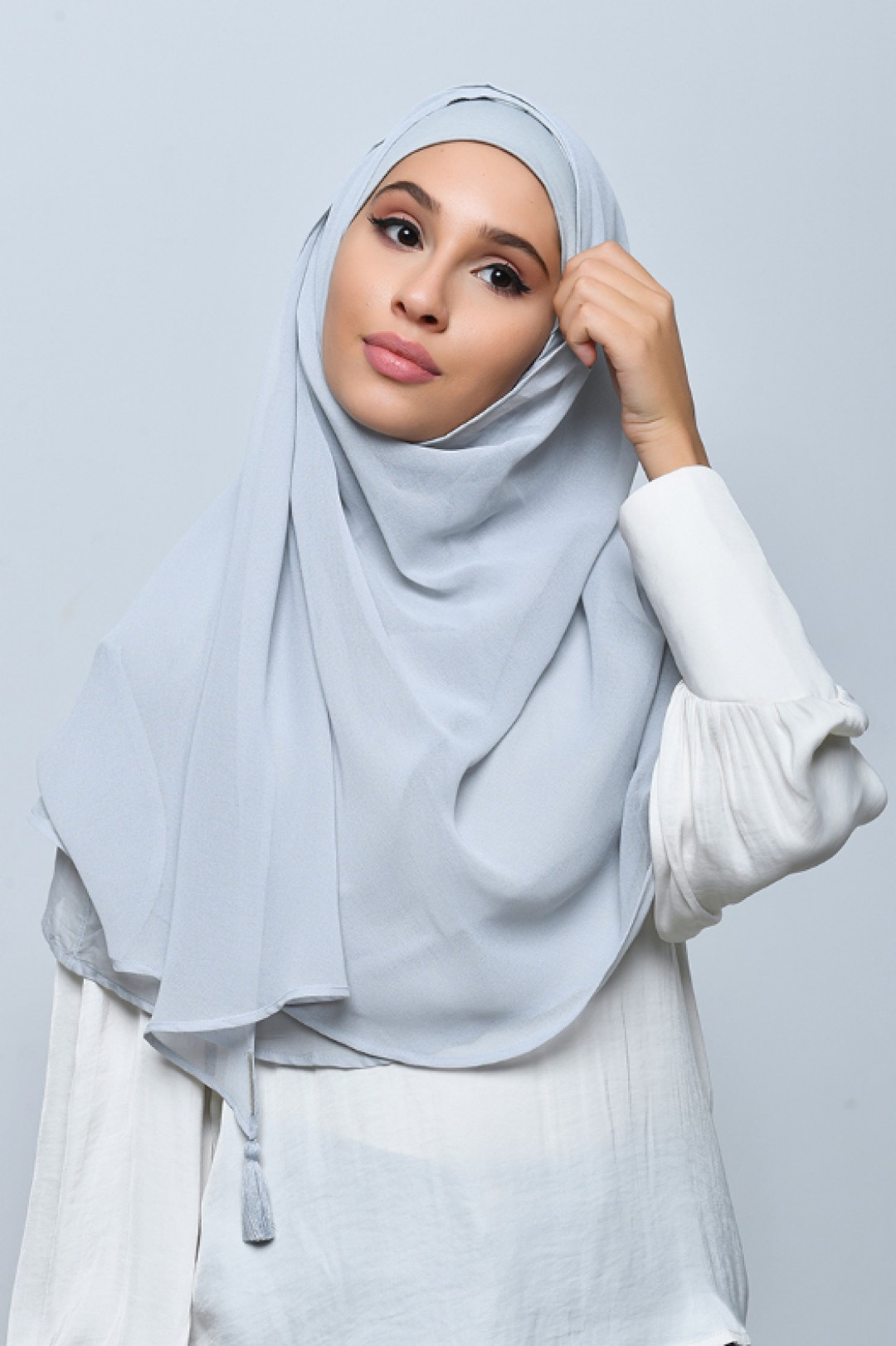 Pebble - Plain Crepe Chiffon - Inner