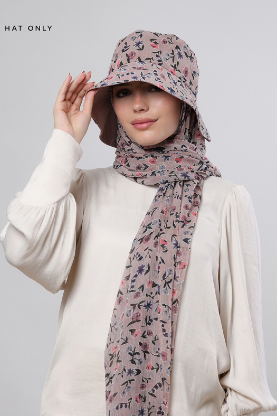Petite Fleur - Printed Crinkled Chiffon