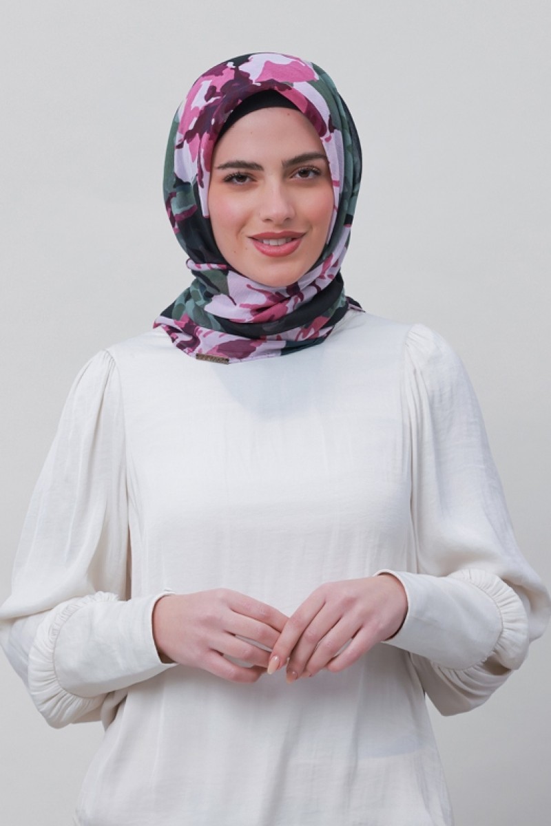 Progress - Printed Crinkled Chiffon