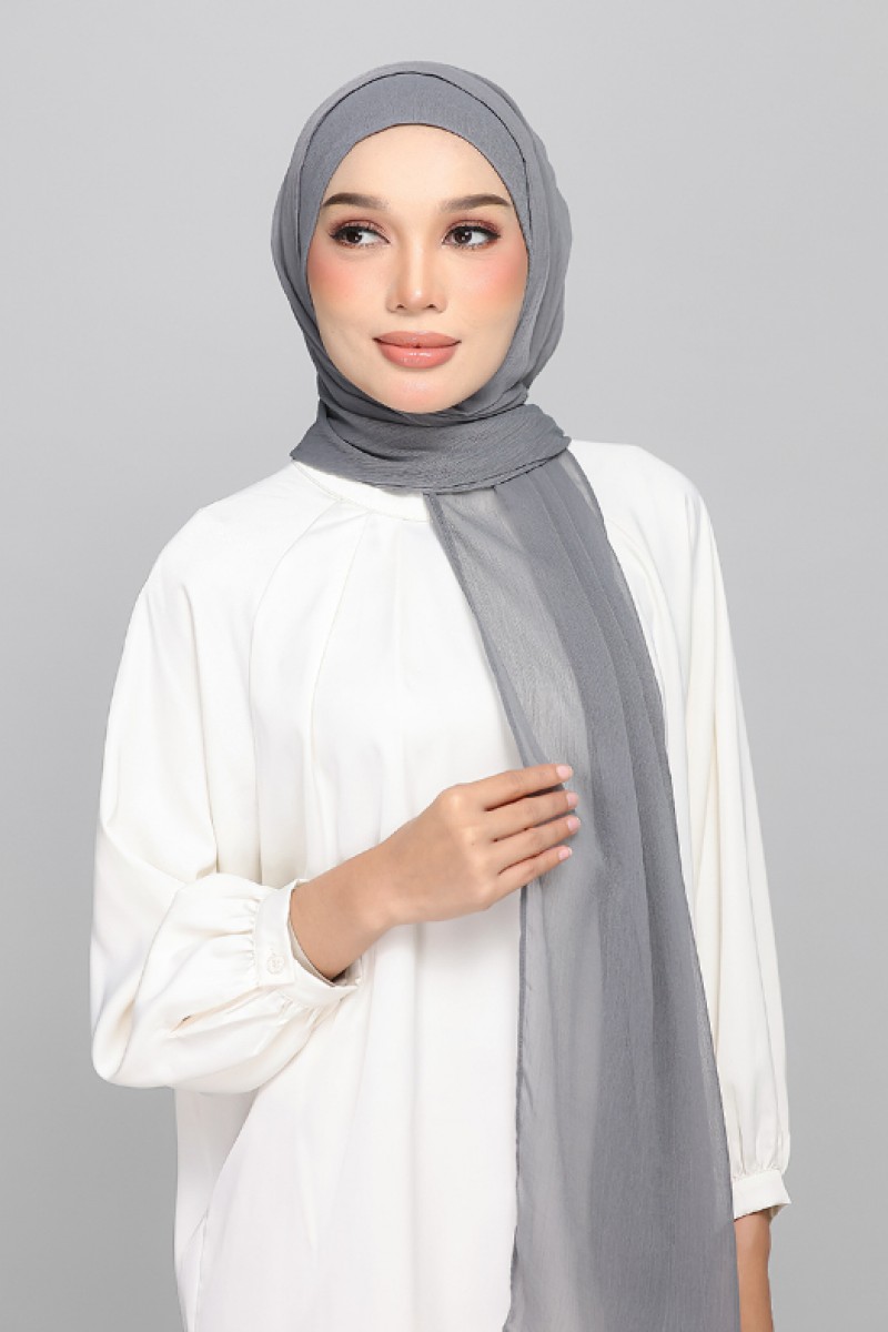Quiet Shade - BASICS Plain Lite Chiffon