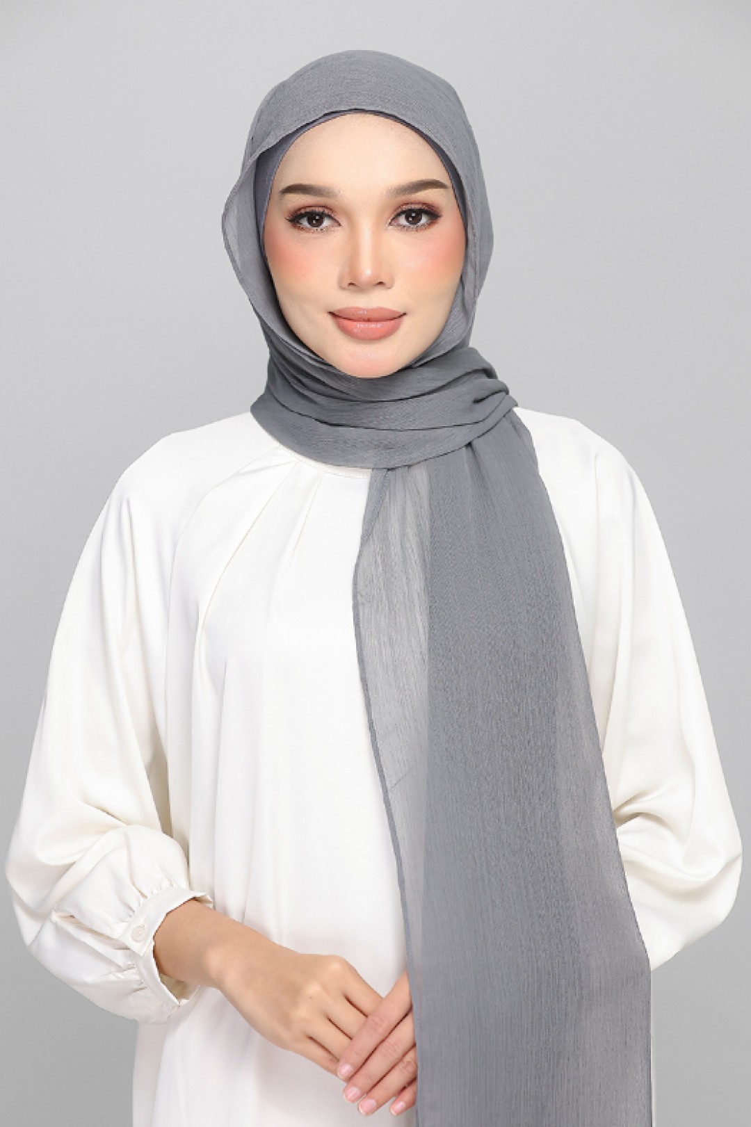 Quiet Shade - BASICS Plain Lite Chiffon