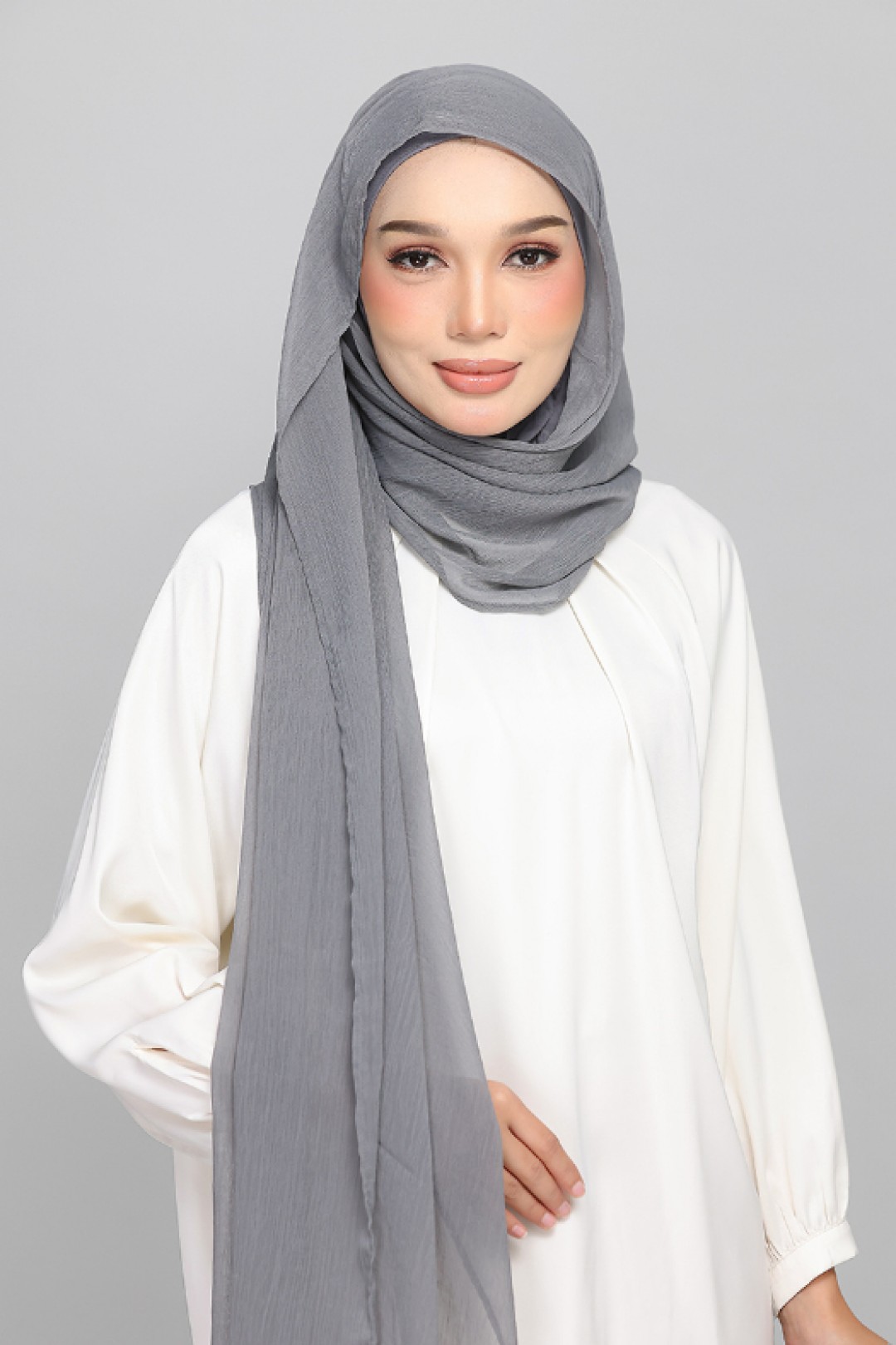 Quiet Shade - BASICS Plain Lite Chiffon
