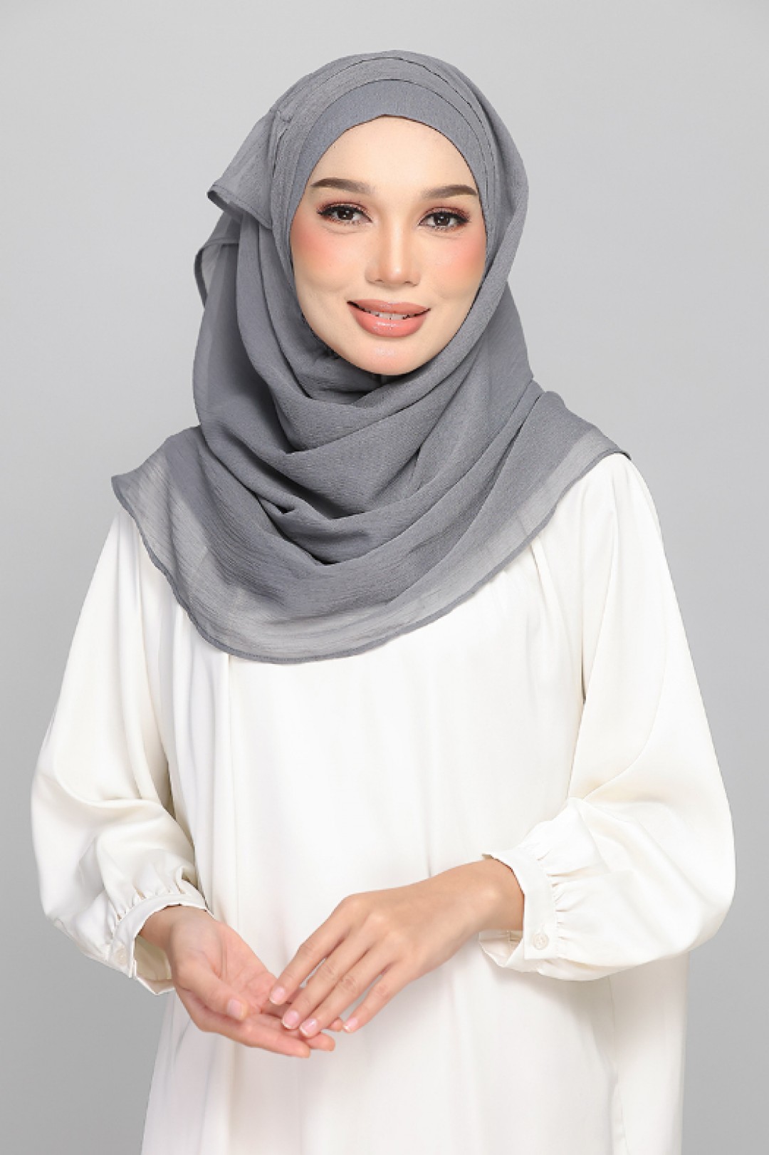 Quiet Shade - BASICS Plain Lite Chiffon