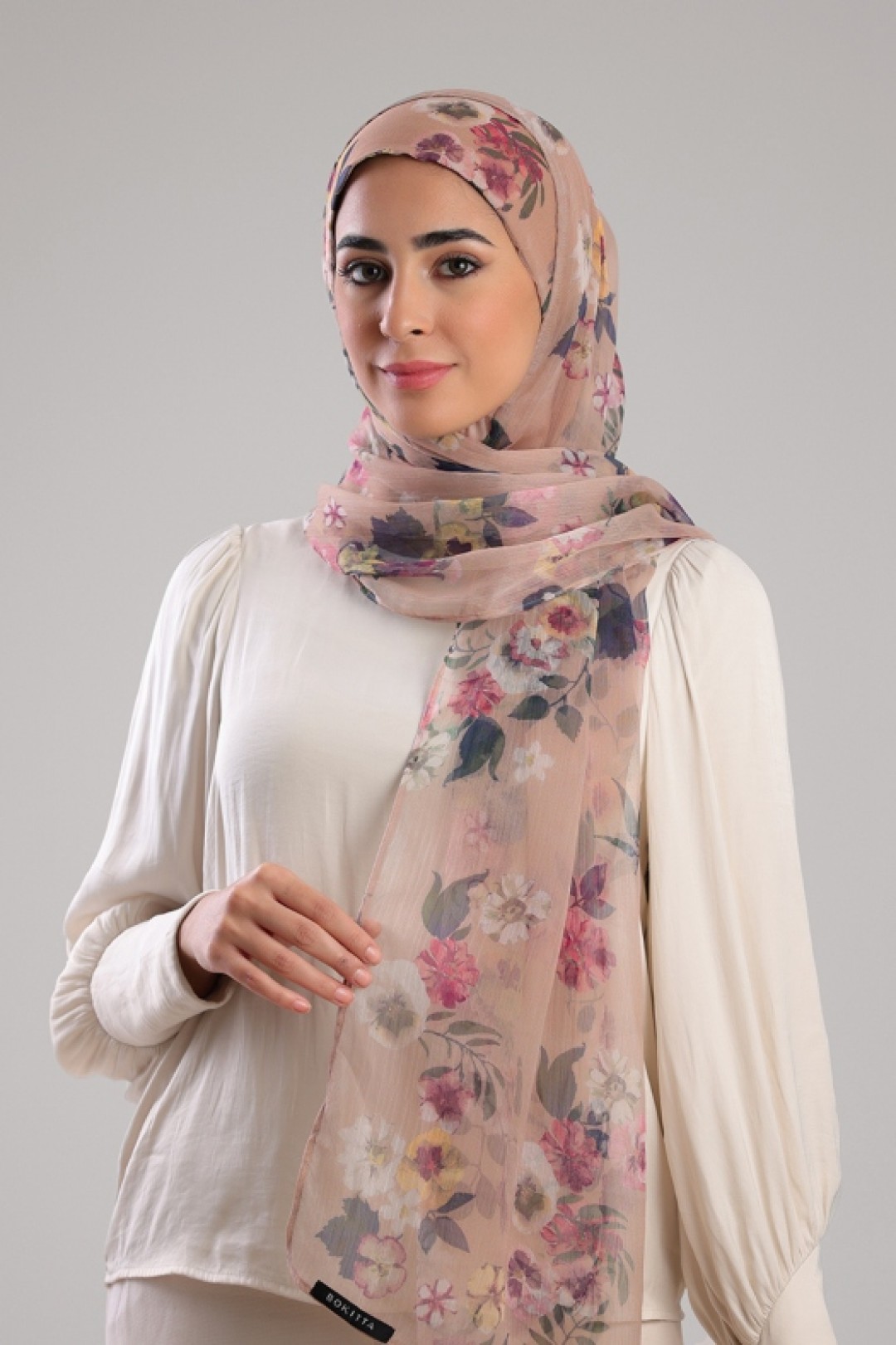 Romeo - Printed Crinkled Chiffon