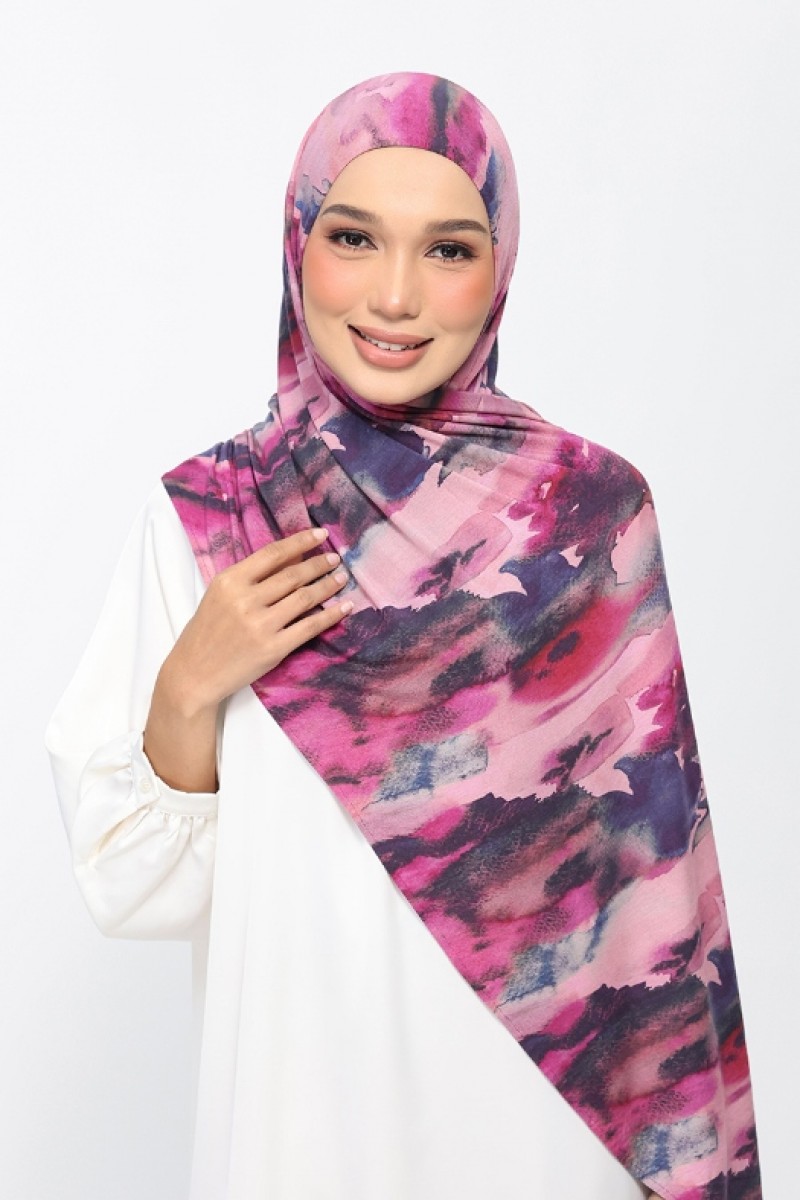 Rose Aroma - Printed Micromodal Jersey