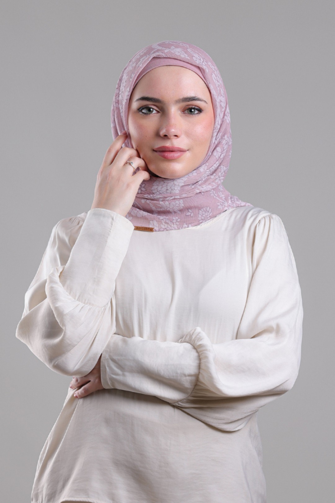Sadaf - Printed Plus Crinkled Chiffon