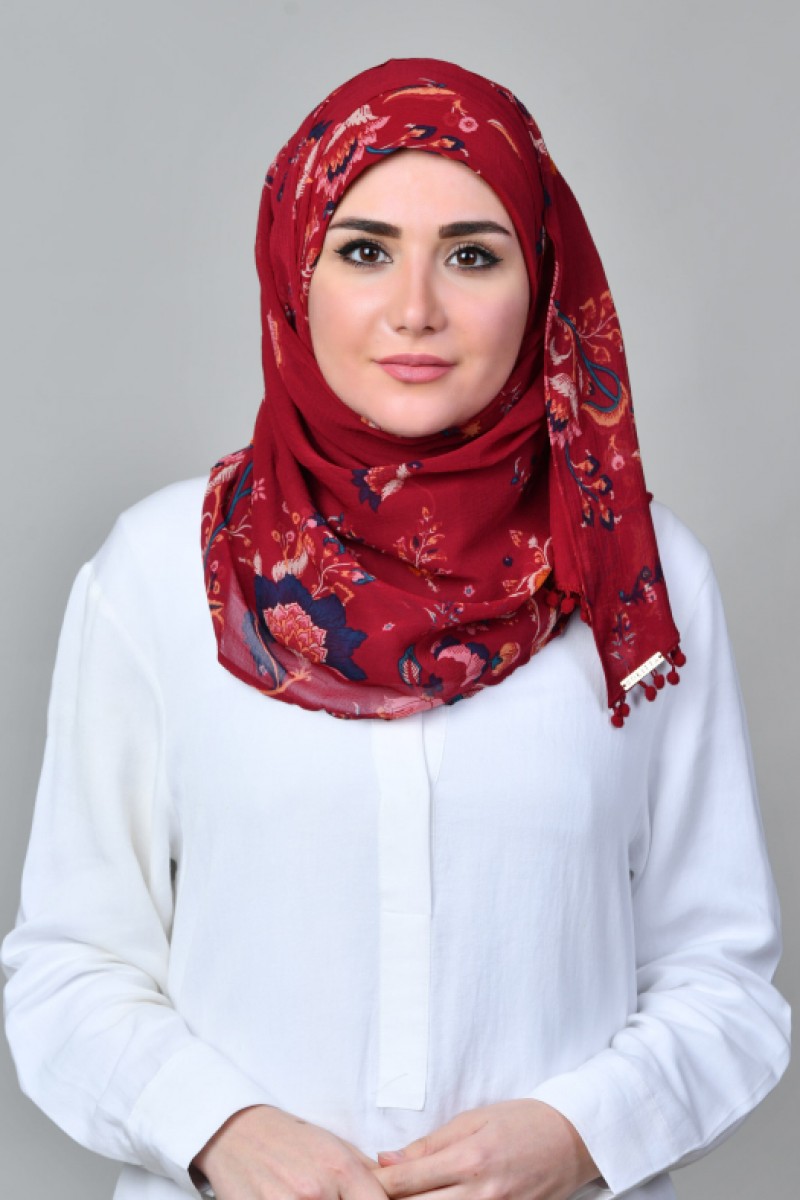 Shiraz Red - Mini & Capshawl