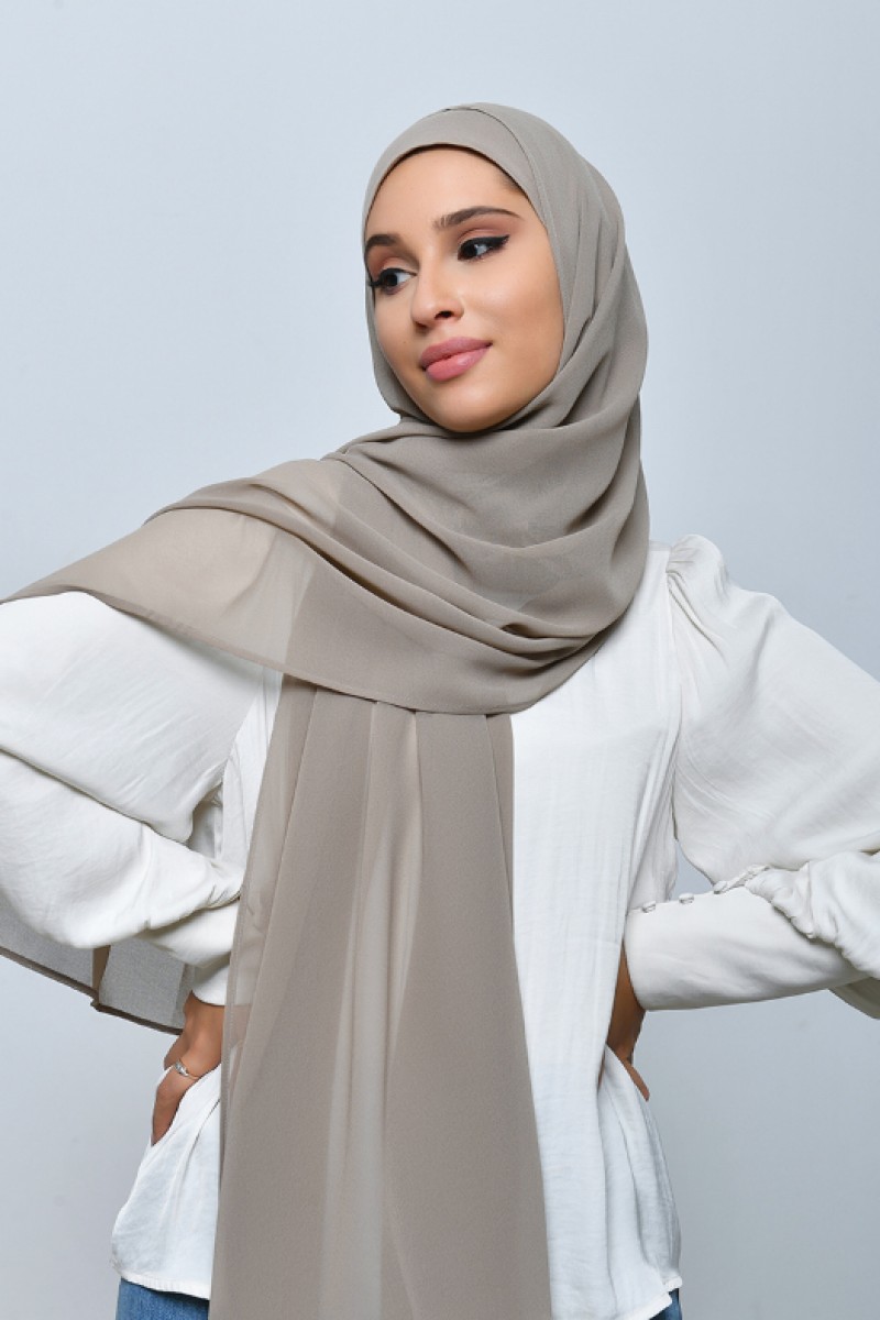 Shore - Plain Crepe Chiffon - Inner