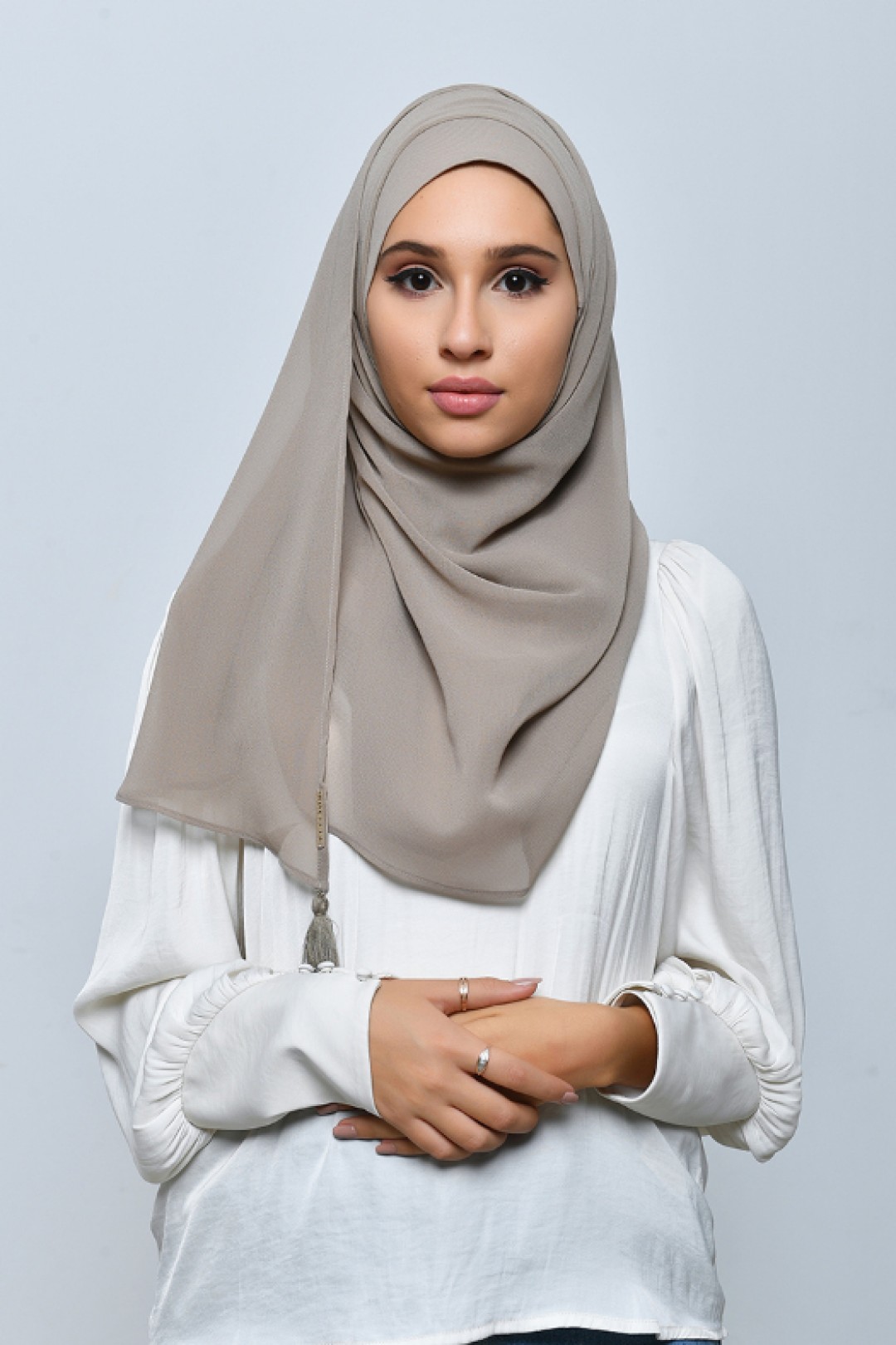 Shore - Plain Crepe Chiffon - Inner