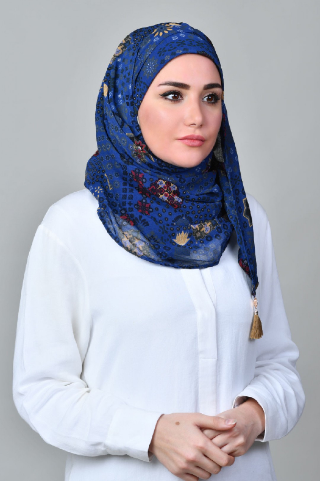 Sindibad Blue - Capshawl