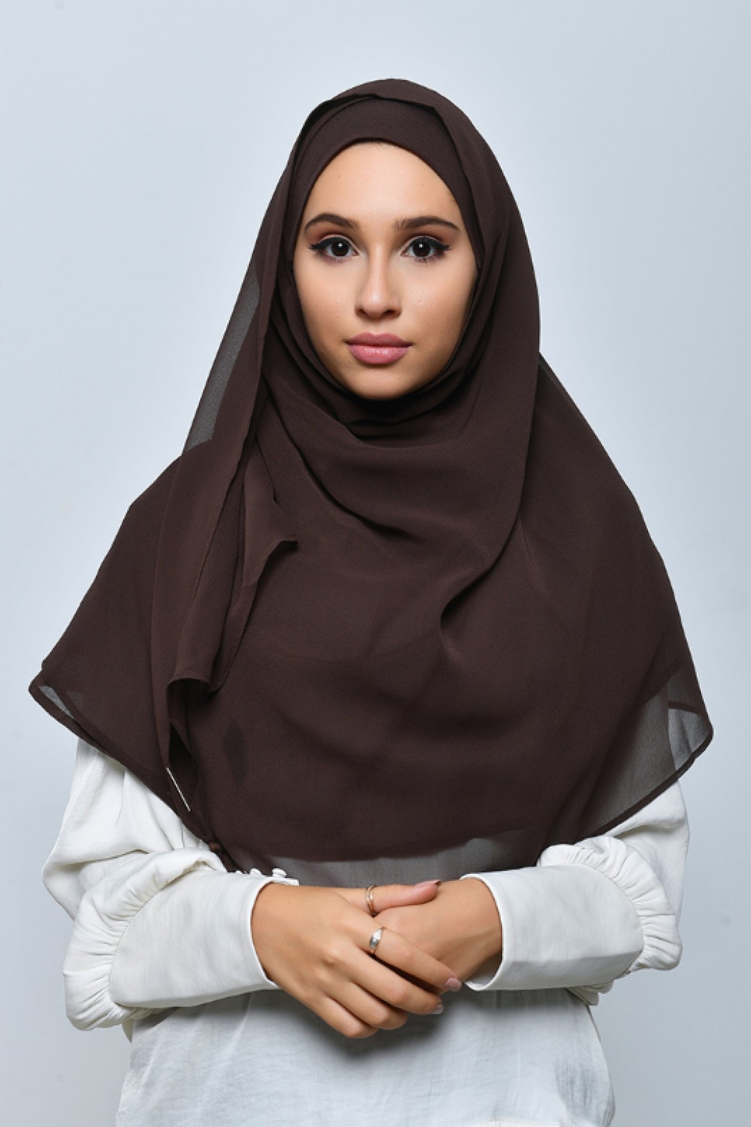 Soil - Plain Crepe Chiffon - Inner