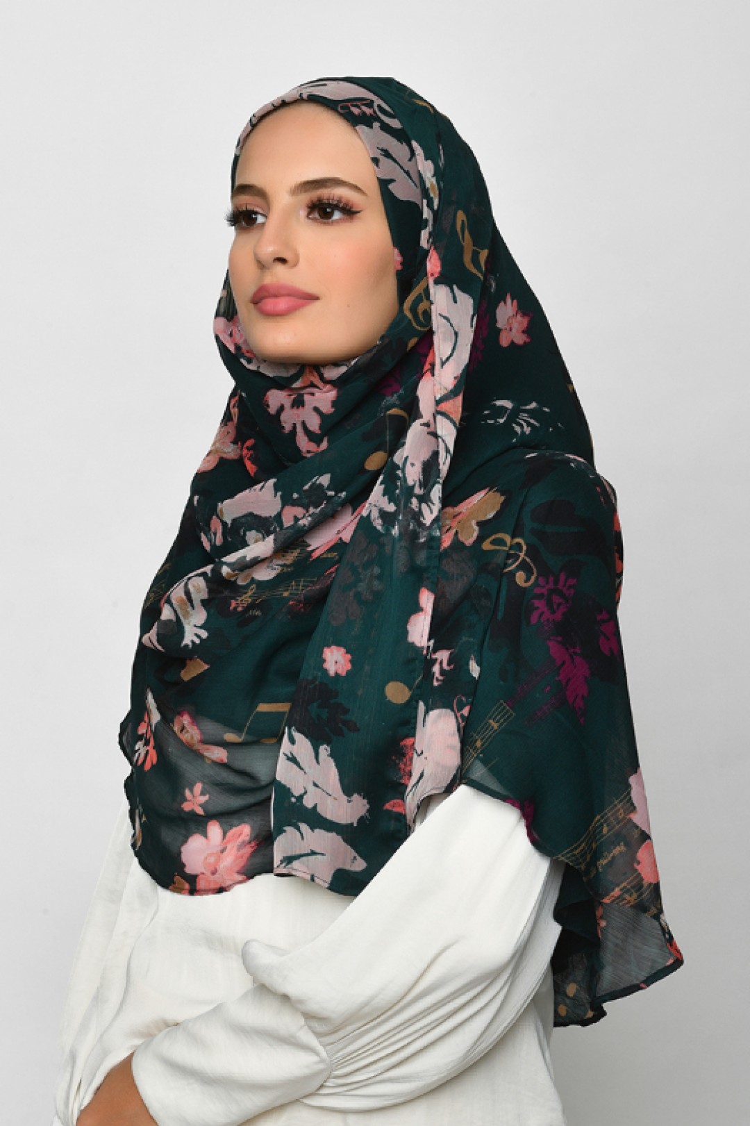 Sounds Of Music - Crinkled Chiffon - Face Mask