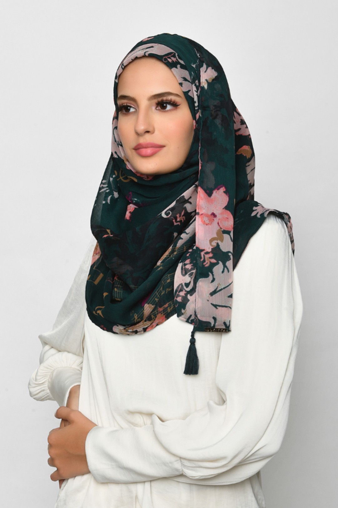 Sounds Of Music - Crinkled Chiffon - Face Mask