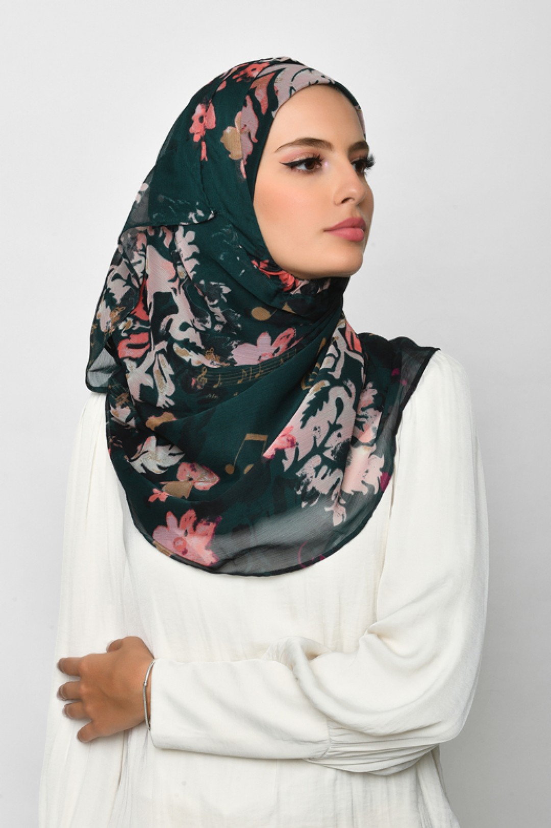 Sounds Of Music - Crinkled Chiffon - Face Mask