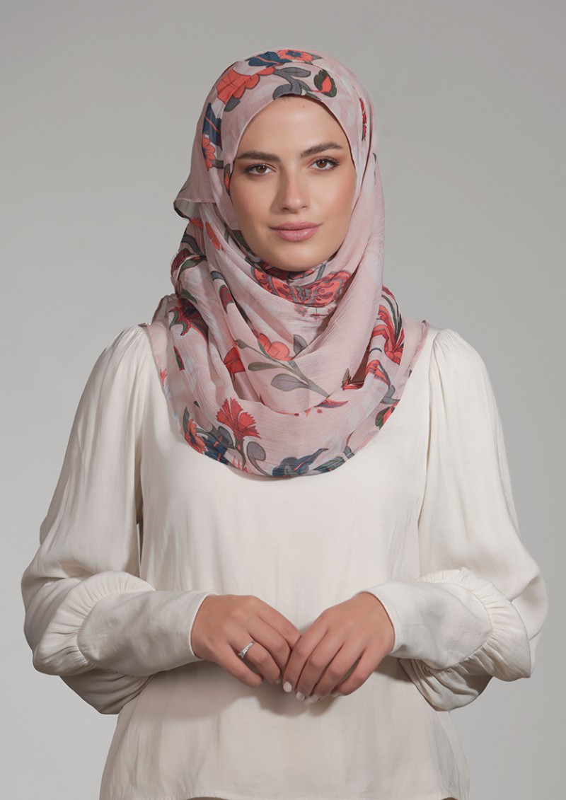 Spice Bazaar - Printed Crinkled Chiffon