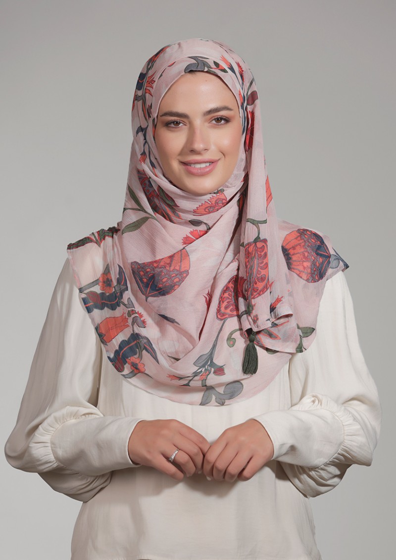 Spice Bazaar - Printed Crinkled Chiffon