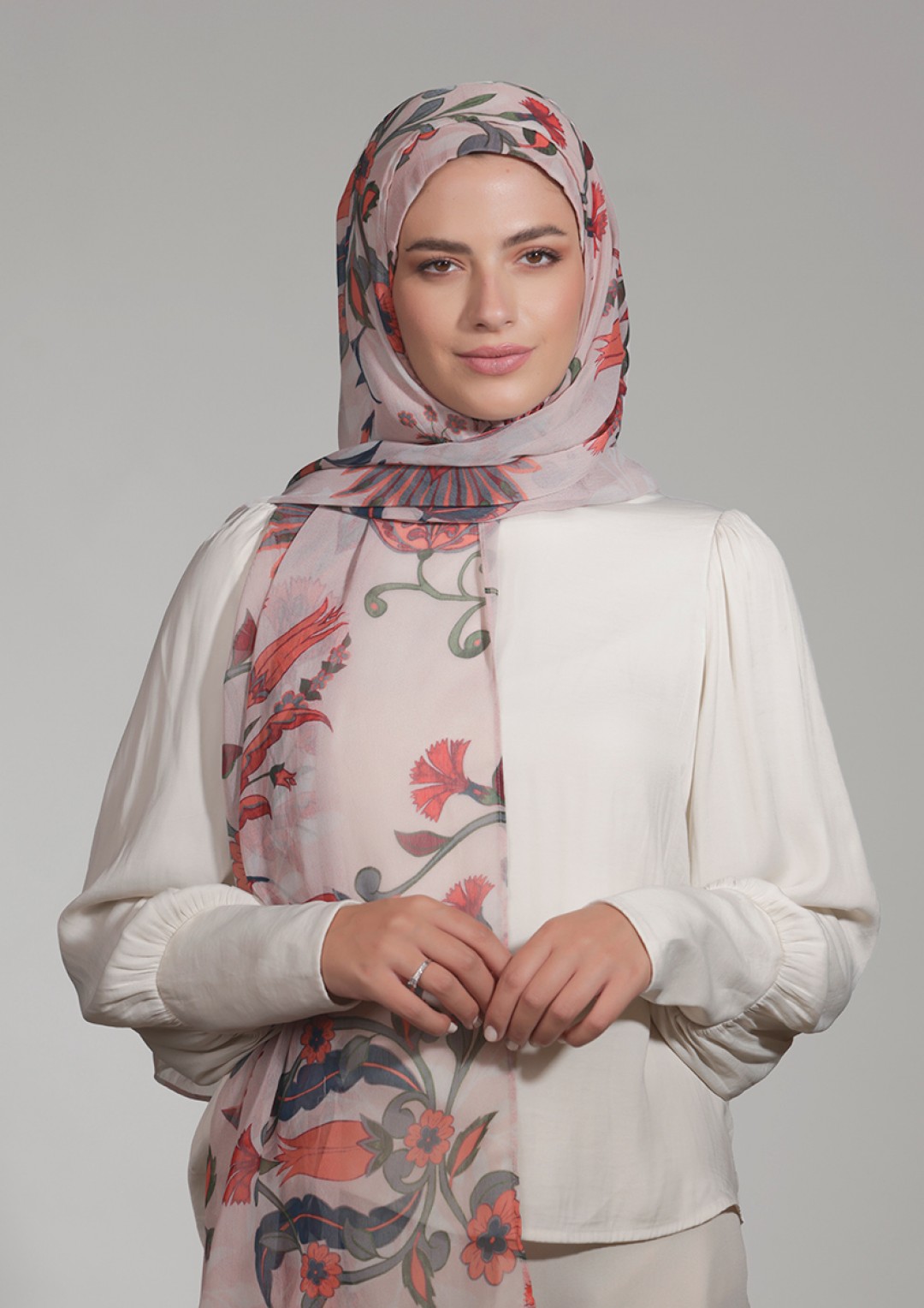 Spice Bazaar - Printed Crinkled Chiffon