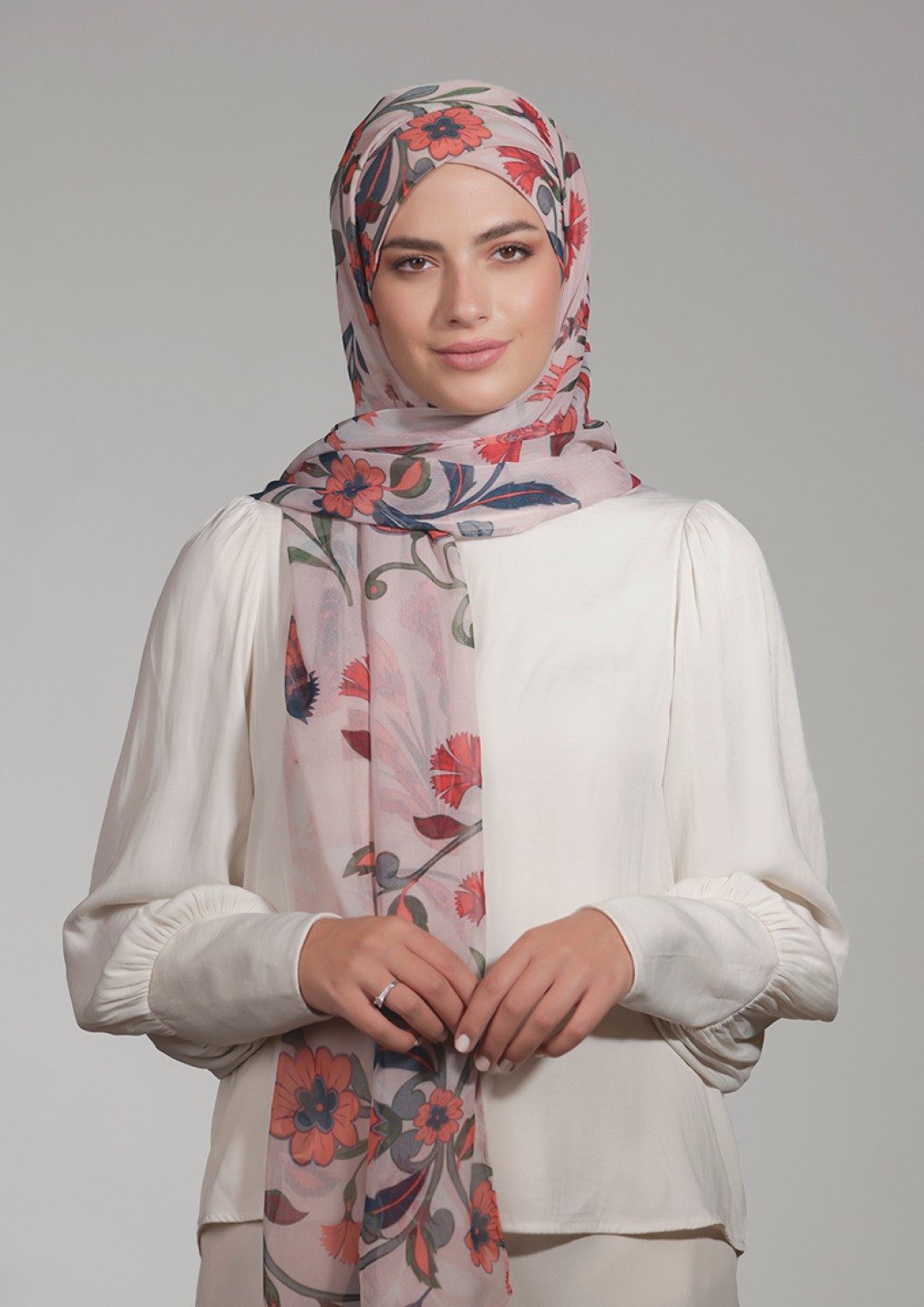 Spice Bazaar - Printed Crinkled Chiffon