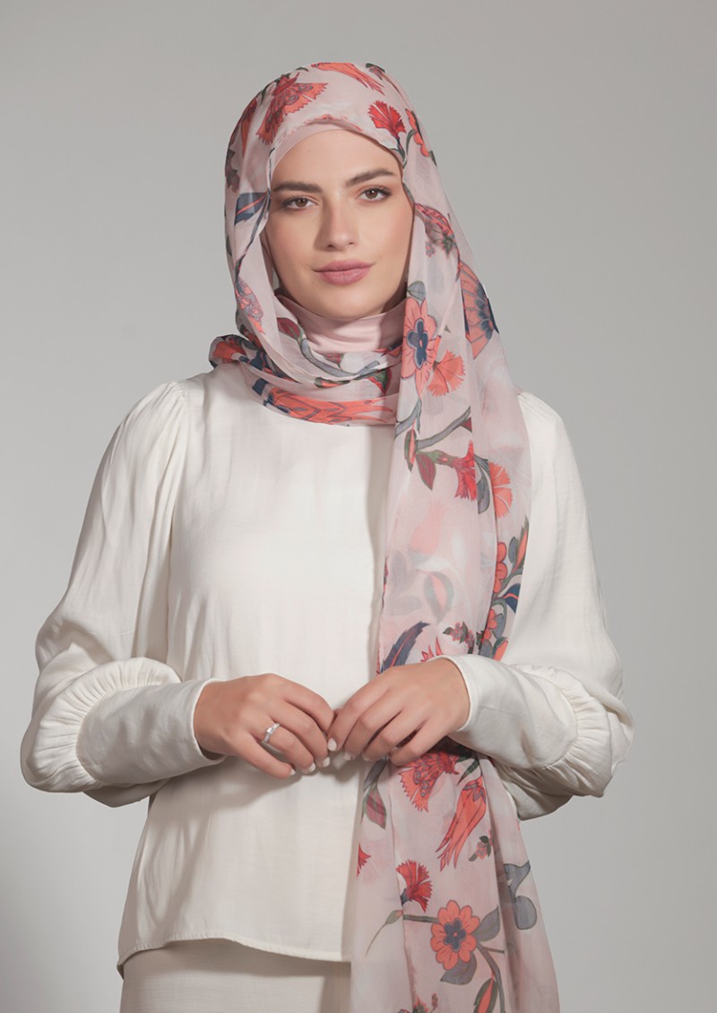 Spice Bazaar - Printed Crinkled Chiffon