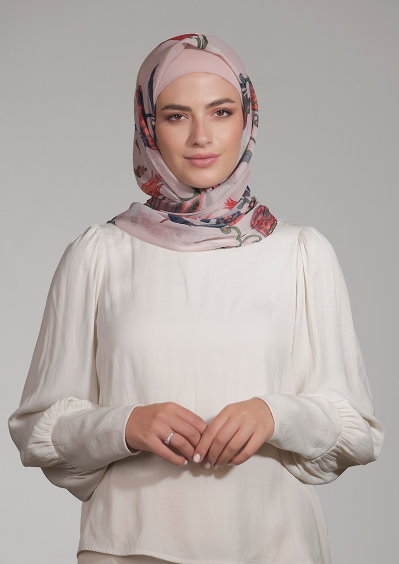 Spice Bazaar - Printed Crinkled Chiffon