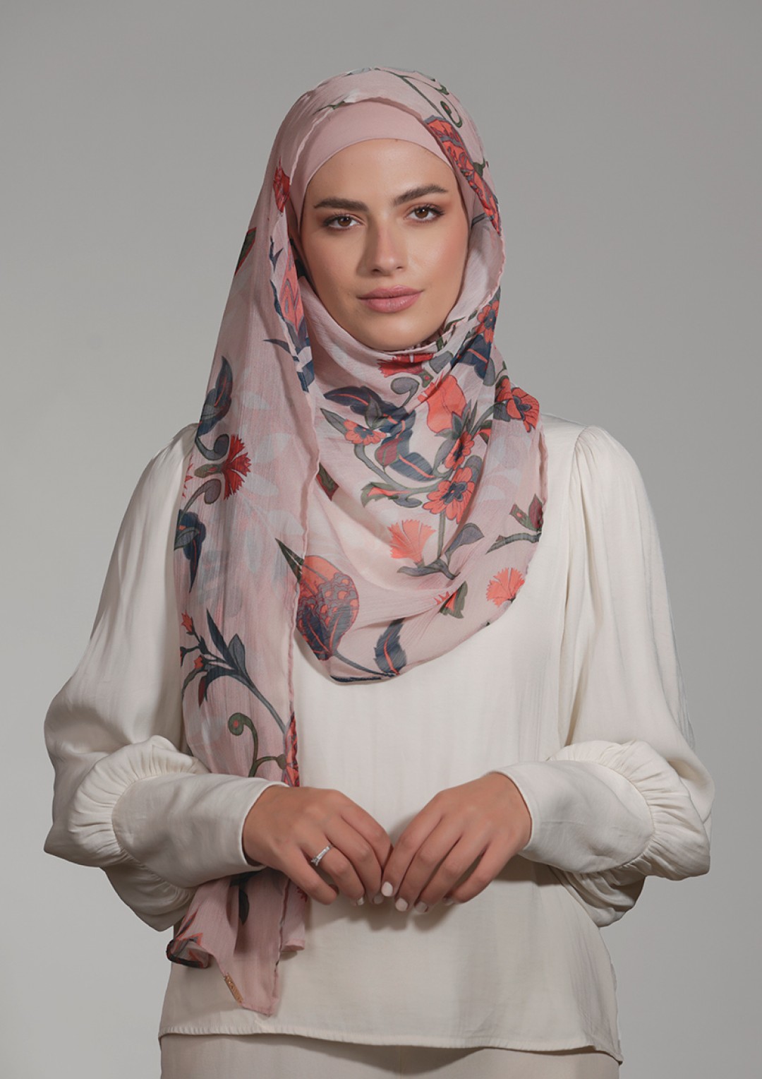 Spice Bazaar - Printed Crinkled Chiffon
