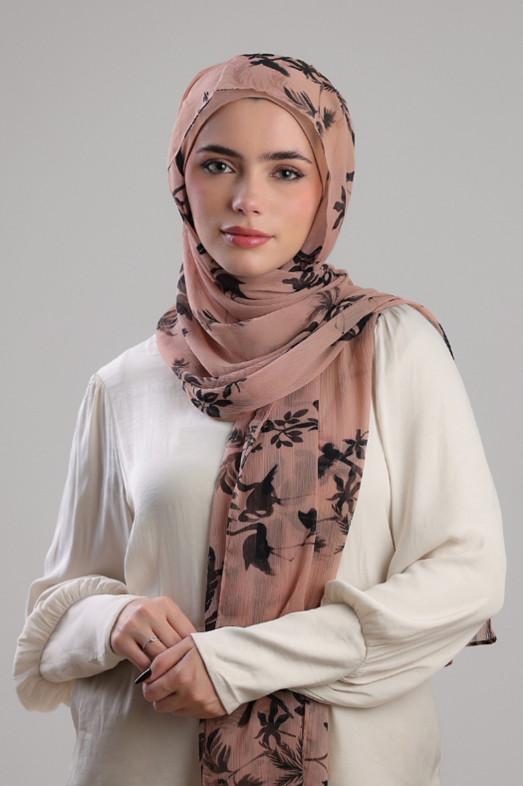 Tanzania - Printed Plus Crinkled Chiffon