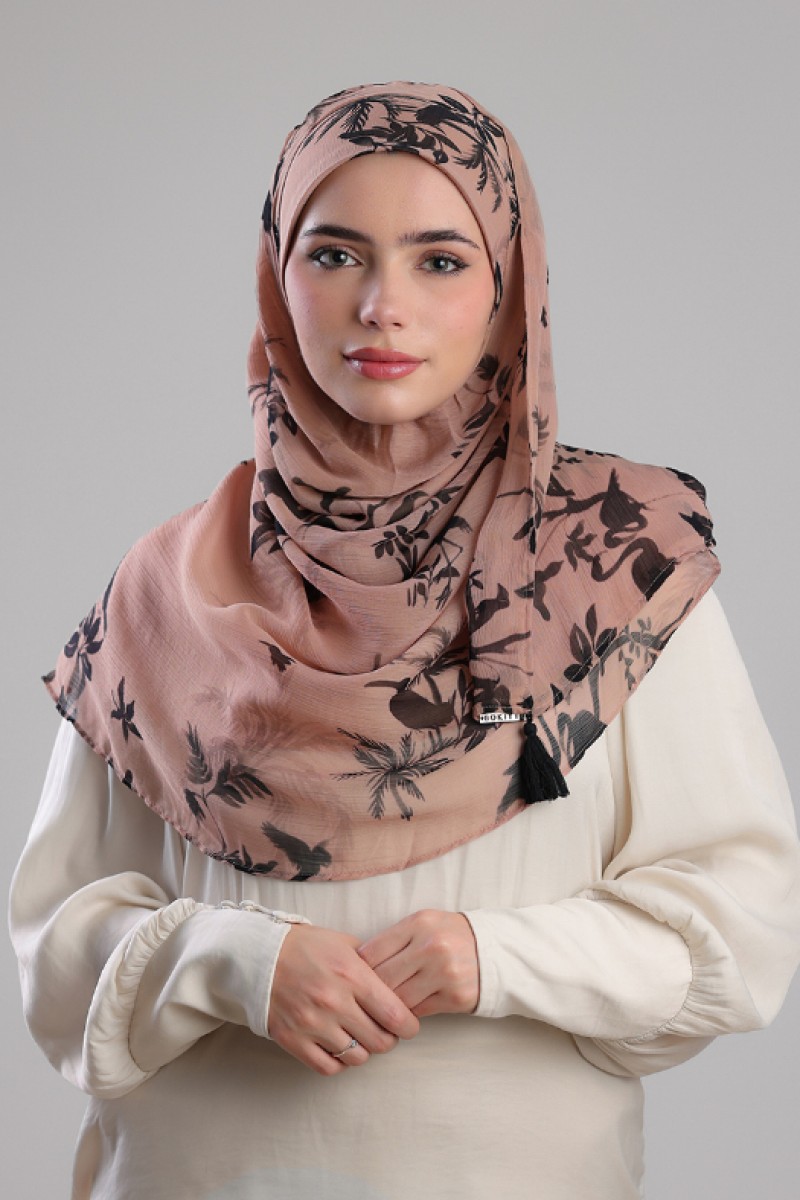 Tanzania - Printed Plus Crinkled Chiffon