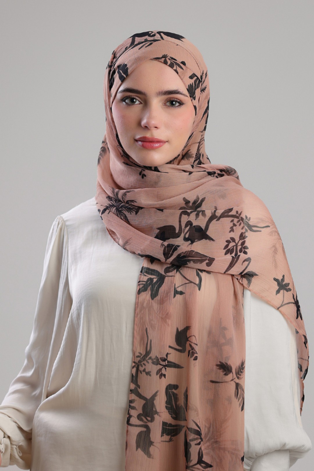 Tanzania - Printed Plus Crinkled Chiffon