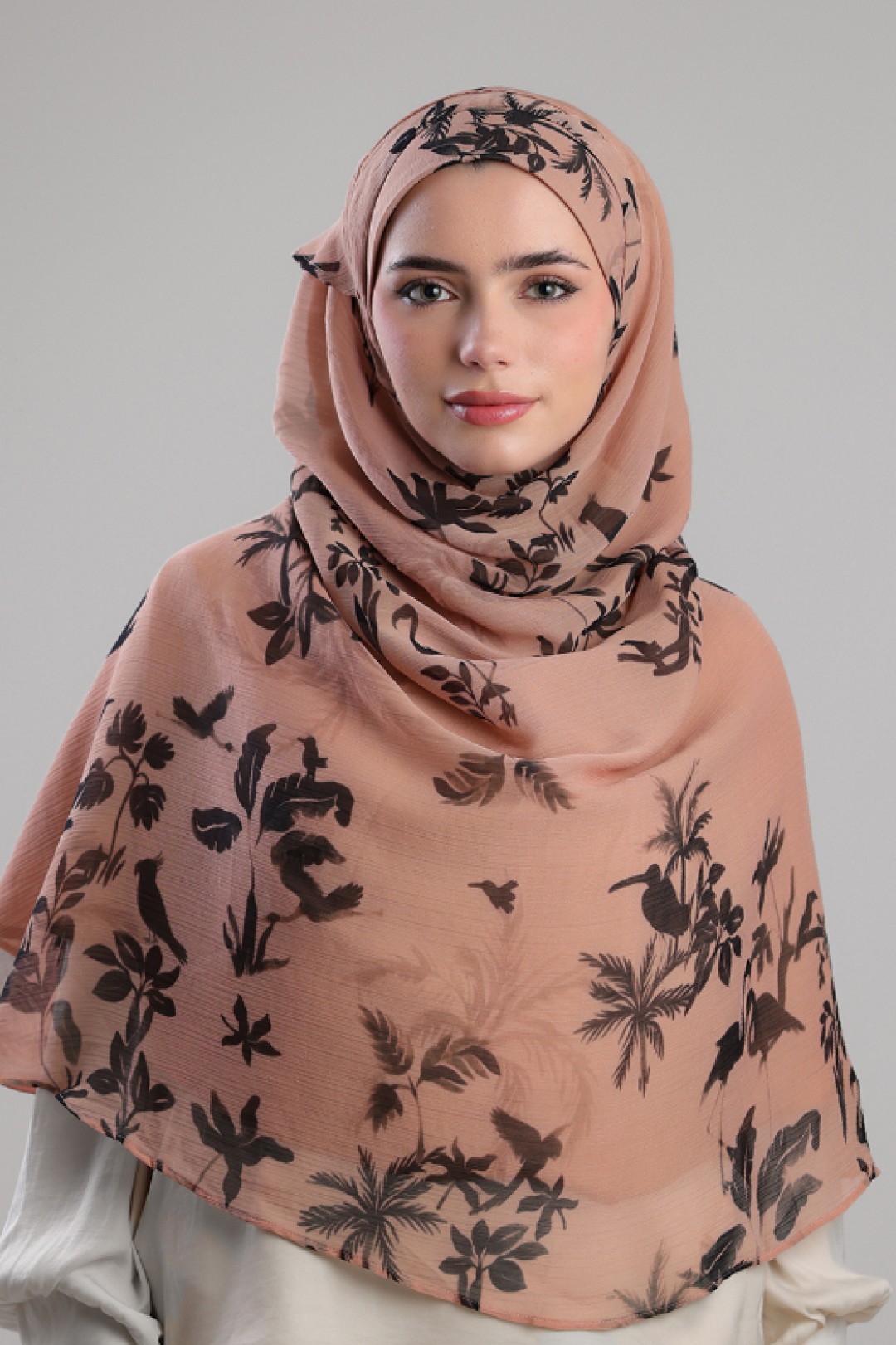 Tanzania - Printed Plus Crinkled Chiffon