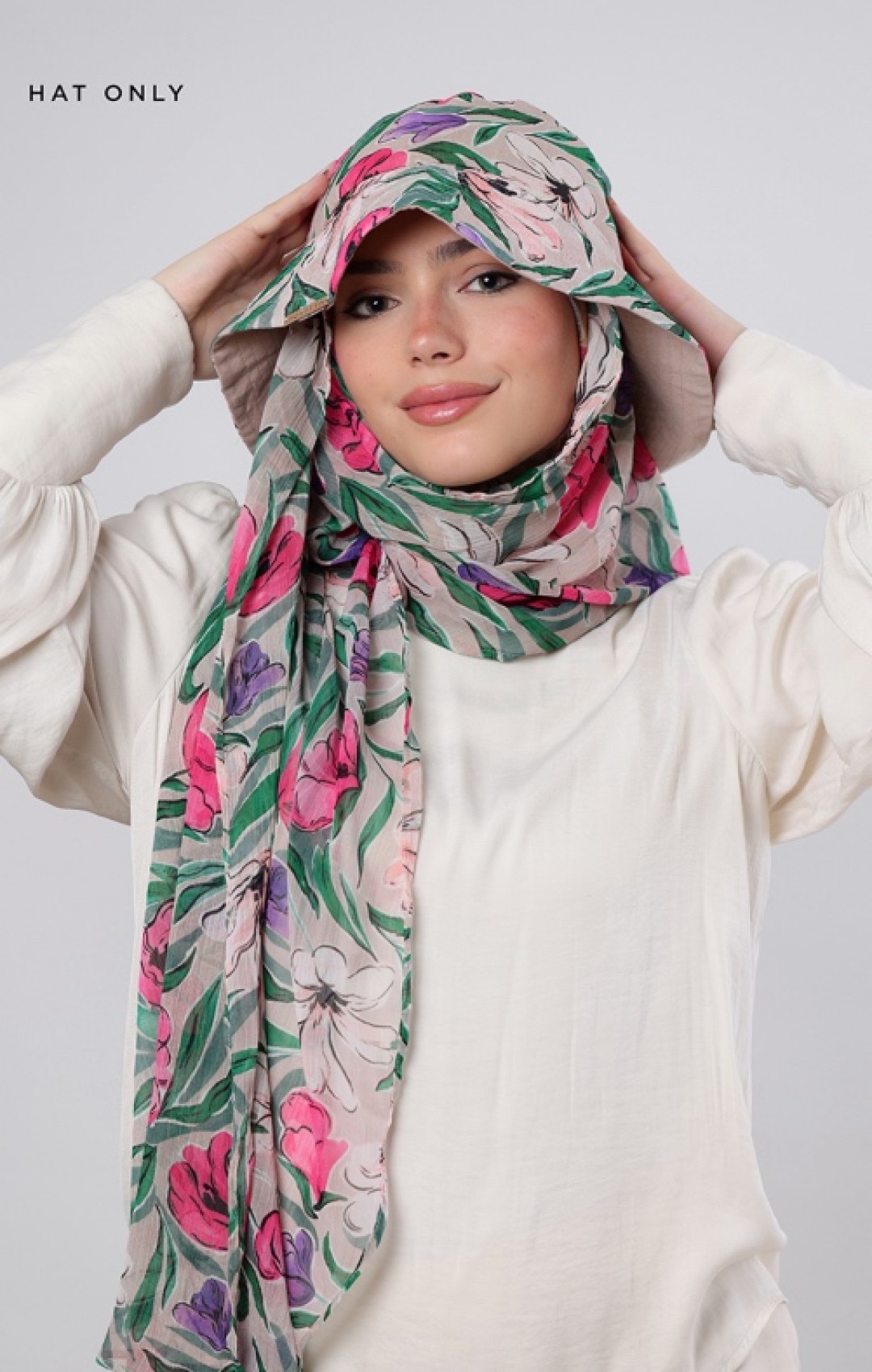 Fiorella - Printed Crinkled Chiffon