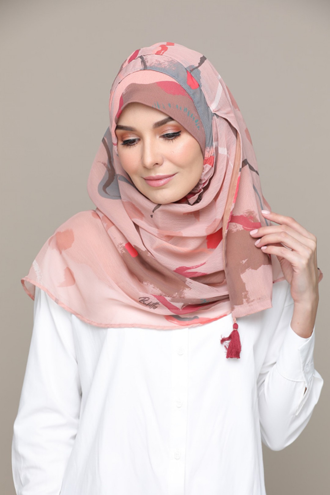 Velvet Sand - Printed HD Smooth Chiffon