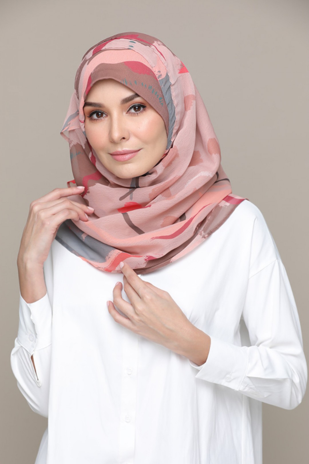 Velvet Sand - Printed HD Smooth Chiffon