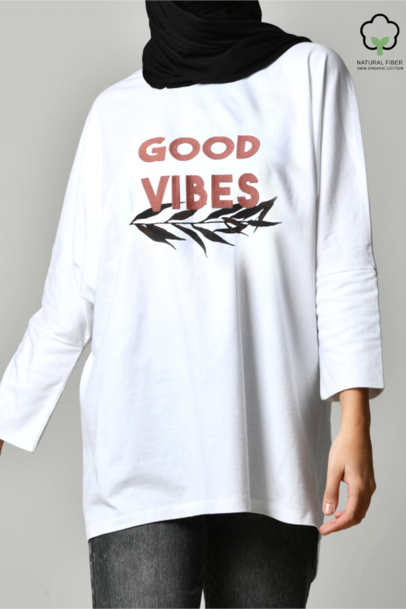 Pansy Long - Good Vibes (White)