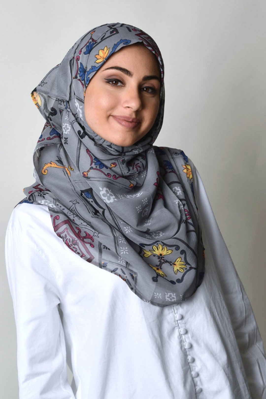 Barocco - Printed Crinkled Chiffon