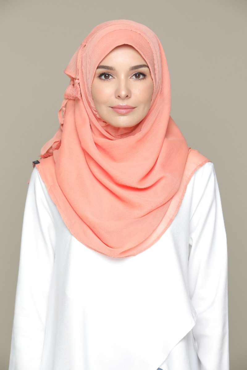 Canyon Clay - Plain Smooth Chiffon