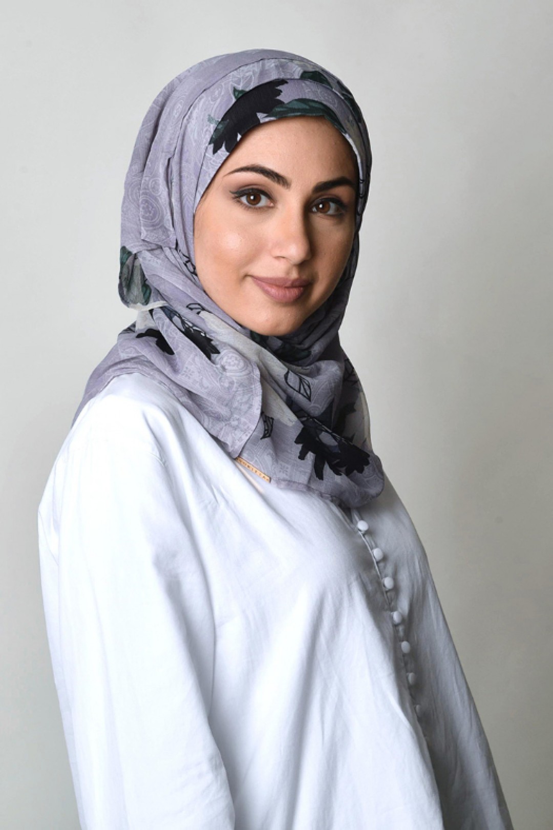 Dolce Jasmine - Printed Crinkled Chiffon
