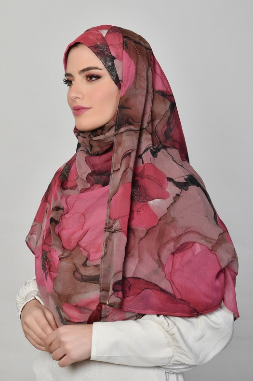Wardah - Printed Crinkled Chiffon