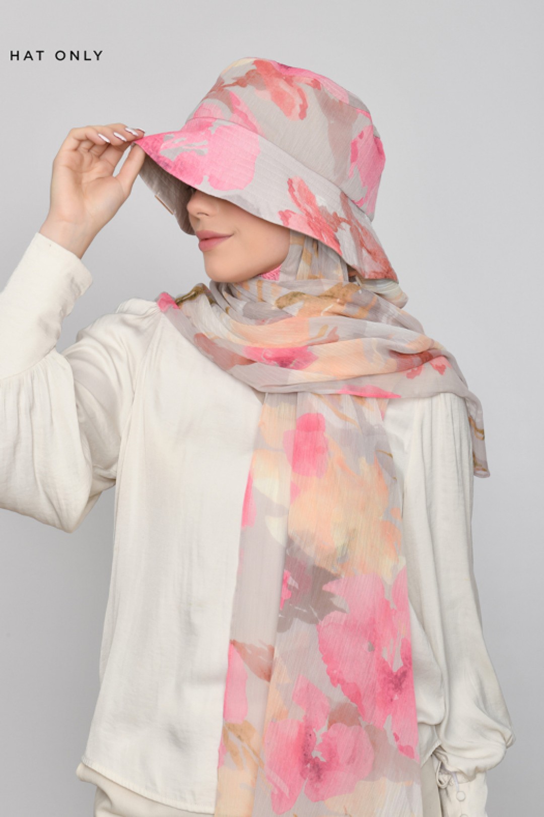 Zahra - Printed Crinkled Chiffon