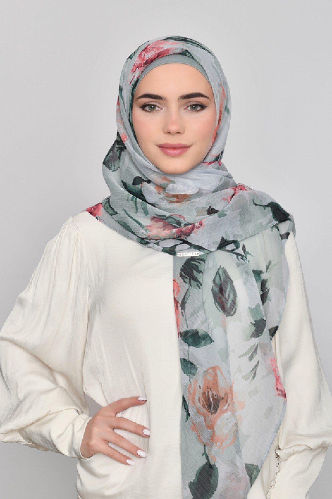 Zaytuna - Printed Crinkled Chiffon