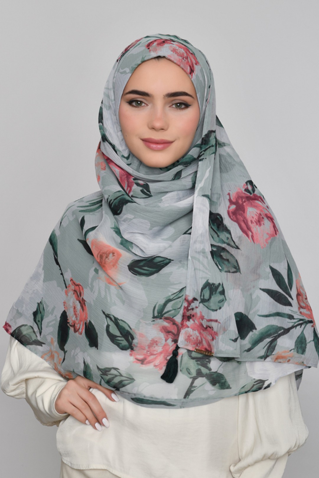 Zaytuna - Printed Crinkled Chiffon