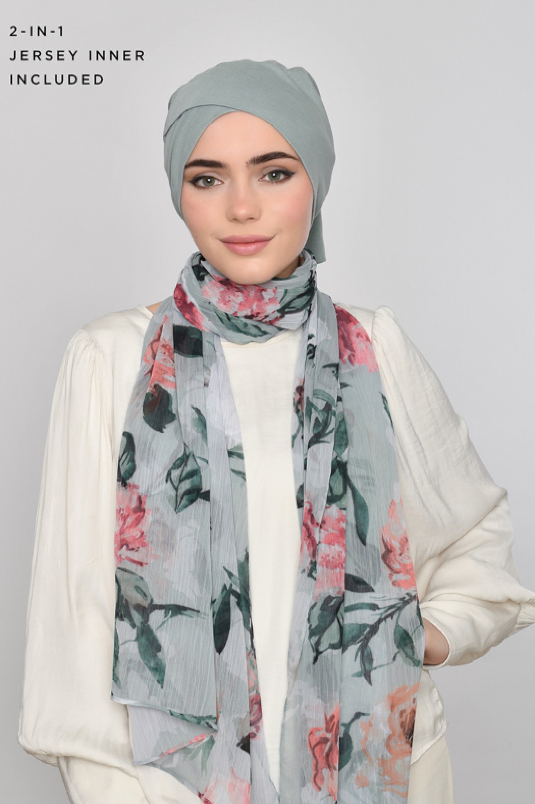 Zaytuna - Printed Crinkled Chiffon