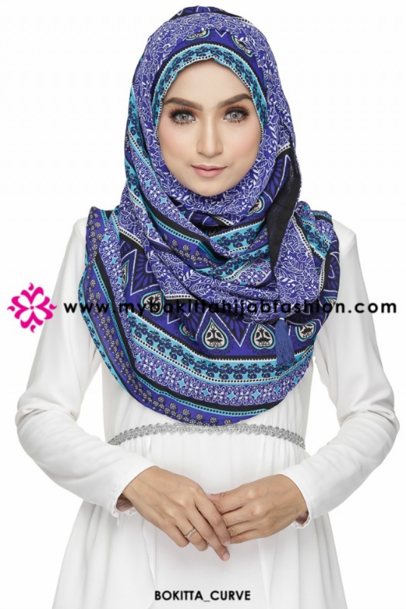 Drape Zukhrufa - Printed Chiffon - Chic