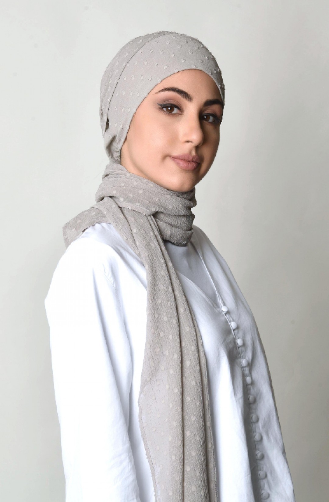 Paloma - Plain Mosaic Butti Chiffon - X Inner