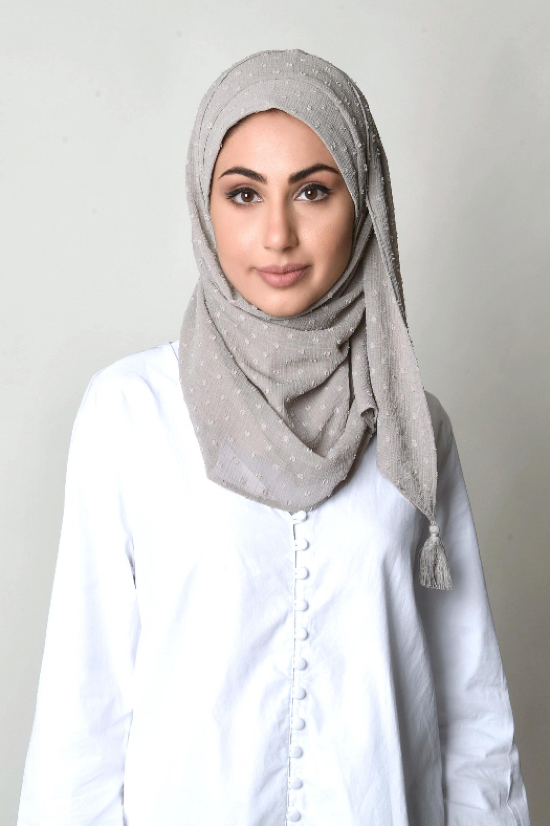 Paloma - Plain Mosaic Butti Chiffon - X Inner